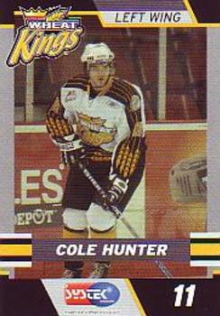 2004-05 Systek Brandon Wheat Kings (WHL) #NNO Cole Hunter Front