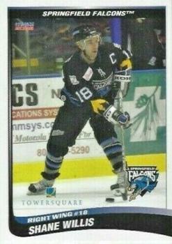2004-05 Choice Springfield Falcons (AHL) #24 Shane Willis Front