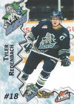 2004-05 Swift Current Broncos (WHL) #NNO Tyler Redenbach Front