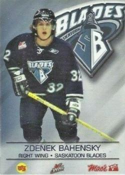 2004-05 Saskatoon Blades (WHL) #NNO Zdenek Bahensky Front
