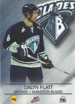 2004-05 Saskatoon Blades (WHL) #NNO Dalyn Flatt Front