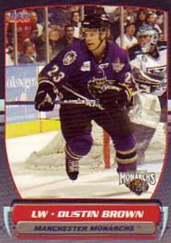 2004-05 Choice Manchester Monarchs (AHL) #8 Dustin Brown Front