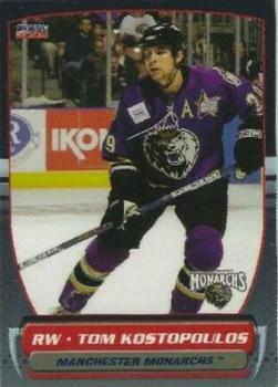 2004-05 Choice Manchester Monarchs (AHL) #22 Tom Kostopoulos Front
