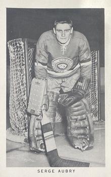 1962-63 Quebec Aces (AHL) #NNO Serge Aubry Front
