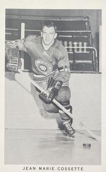 1962-63 Quebec Aces (AHL) #NNO Jean Marie Cossette Front