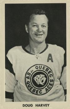 1964-65 Quebec Aces (AHL) #NNO Doug Harvey Front
