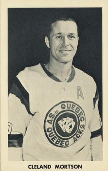 1964-65 Quebec Aces (AHL) #NNO Cleland Mortson Front