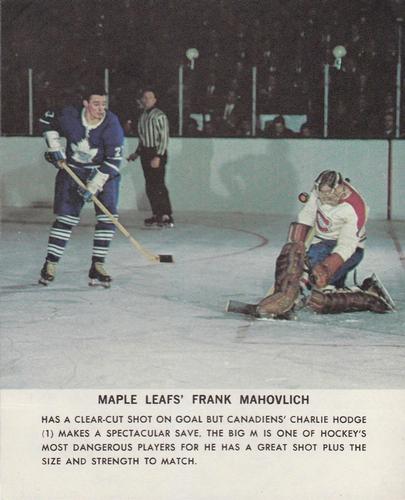 1964-65 Toronto Star Photos #NNO Frank Mahovlich Front