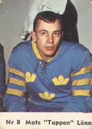 1964 Coralli Hockeystjarnor (Swedish) #8 Mats 
