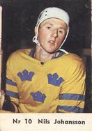 1964 Coralli Hockeystjarnor (Swedish) #10 Nils Johansson Front