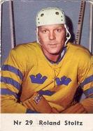 1964 Coralli Hockeystjarnor (Swedish) #29 Roland Stoltz Front