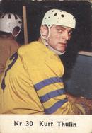1964 Coralli Hockeystjarnor (Swedish) #30 Kurt Thulin Front