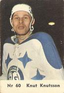 1964 Coralli Hockeystjarnor (Swedish) #60 Knut Knutsson Front