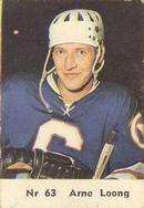 1964 Coralli Hockeystjarnor (Swedish) #63 Arne Loong Front