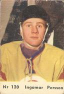 1964 Coralli Hockeystjarnor (Swedish) #120 Ingemar Persson Front