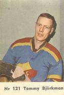 1964 Coralli Hockeystjarnor (Swedish) #121 Tommy Bjorkman Front