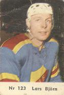 1964 Coralli Hockeystjarnor (Swedish) #123 Lars Bjorn Front