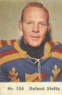 1964 Coralli Hockeystjarnor (Swedish) #124 Roland Stoltz Front