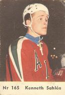 1964 Coralli Hockeystjarnor (Swedish) #165 Kenneth Sahlen Front