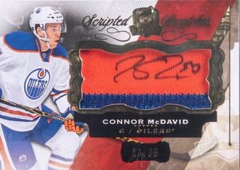 2015-16 Upper Deck The Cup - Scripted Swatches #SW-CM Connor McDavid Front