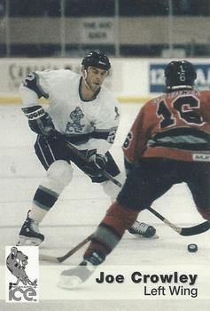 1993-94 Indianapolis Ice (IHL) #6 Joe Crowley Front