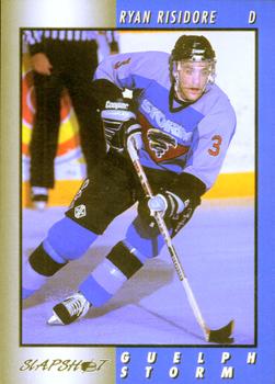 1994-95 Slapshot Guelph Storm (OHL) #5 Ryan Risidore Front