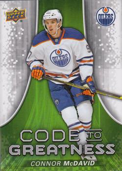 2015-16 Upper Deck - Code to Greatness #CTG-0 Connor McDavid Front