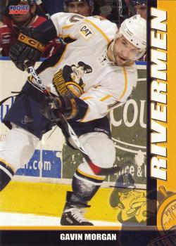 2006-07 Choice Peoria Rivermen (AHL) #13 Gavin Morgan Front