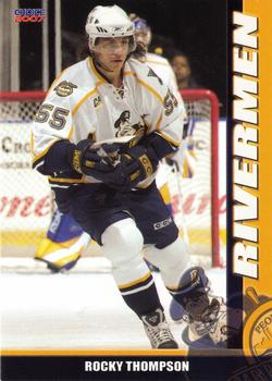 2006-07 Choice Peoria Rivermen (AHL) #19 Rocky Thompson Front