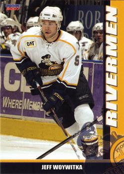 2006-07 Choice Peoria Rivermen (AHL) #22 Jeff Woywitka Front