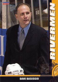 2006-07 Choice Peoria Rivermen (AHL) #24 Dave Baseggio Front