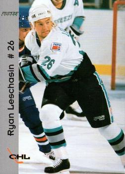 1994-95 Central Hockey League #NNO Ryan Leschasin Front