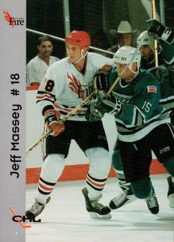 1994-95 Central Hockey League #NNO Jeff Massey Front