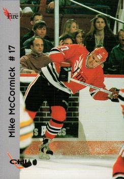 1994-95 Central Hockey League #NNO Mike McCormick Front