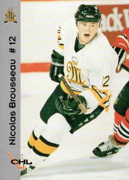 1994-95 Central Hockey League #NNO Nicolas Brousseau Front