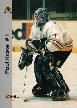 1994-95 Central Hockey League #NNO Paul Krake Front