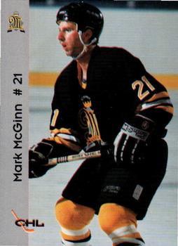 1994-95 Central Hockey League #NNO Mark McGinn Front