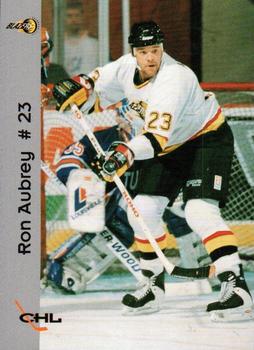 1994-95 Central Hockey League #NNO Ron Aubrey Front