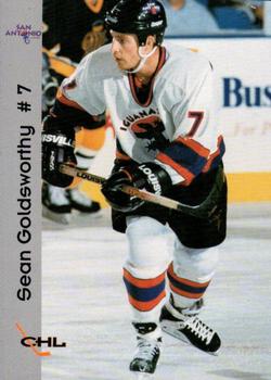 1994-95 Central Hockey League #NNO Sean Goldsworthy Front
