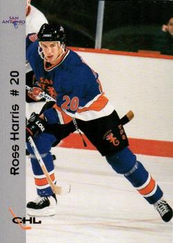 1994-95 Central Hockey League #NNO Ross Harris Front