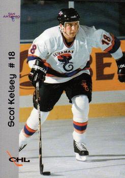 1994-95 Central Hockey League #NNO Scott Kelsey Front