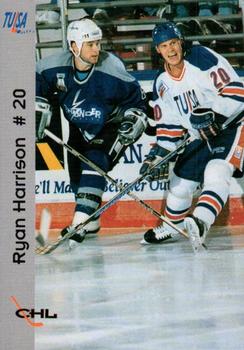 1994-95 Central Hockey League #NNO Ryan Harrison Front