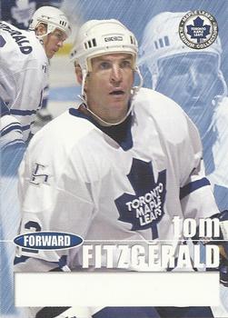 2002-03 Toronto Maple Leafs Platinum Collection #6 Tom Fitzgerald Front