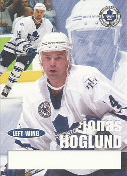 2002-03 Toronto Maple Leafs Platinum Collection #8 Jonas Hoglund Front