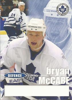 2002-03 Toronto Maple Leafs Platinum Collection #12 Bryan McCabe Front