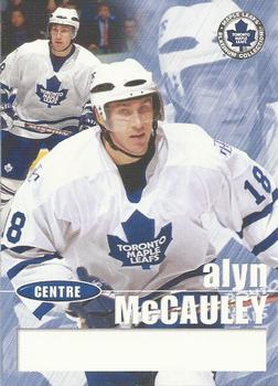 2002-03 Toronto Maple Leafs Platinum Collection #13 Alyn McCauley Front
