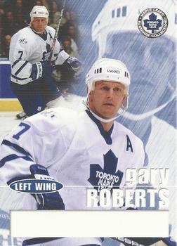 2002-03 Toronto Maple Leafs Platinum Collection #17 Gary Roberts Front