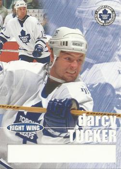 2002-03 Toronto Maple Leafs Platinum Collection #20 Darcy Tucker Front