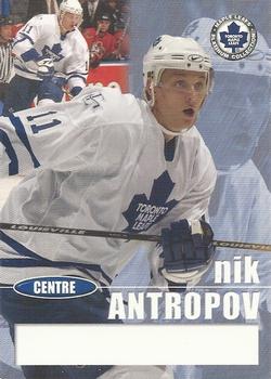 2002-03 Toronto Maple Leafs Platinum Collection #21 Nik Antropov Front