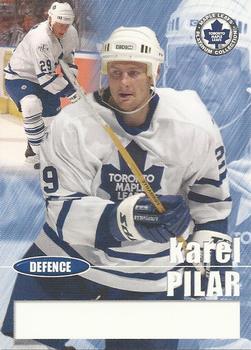 2002-03 Toronto Maple Leafs Platinum Collection #22 Karel Pilar Front